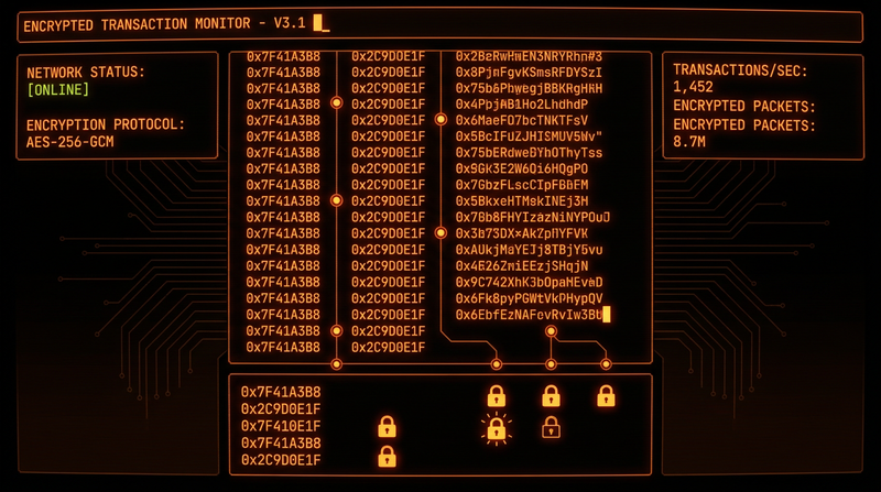 DrugHub Market encrypted transaction monitoring interface