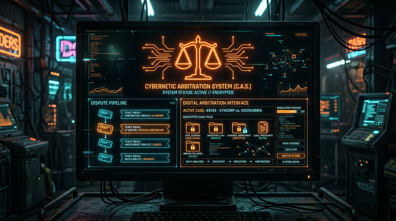 Dispute resolution and arbitration system on DrugHub