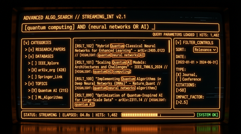 DrugHub Market advanced search algorithm improvements