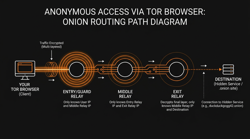 DrugHub Onion anonymous Tor Browser access guide