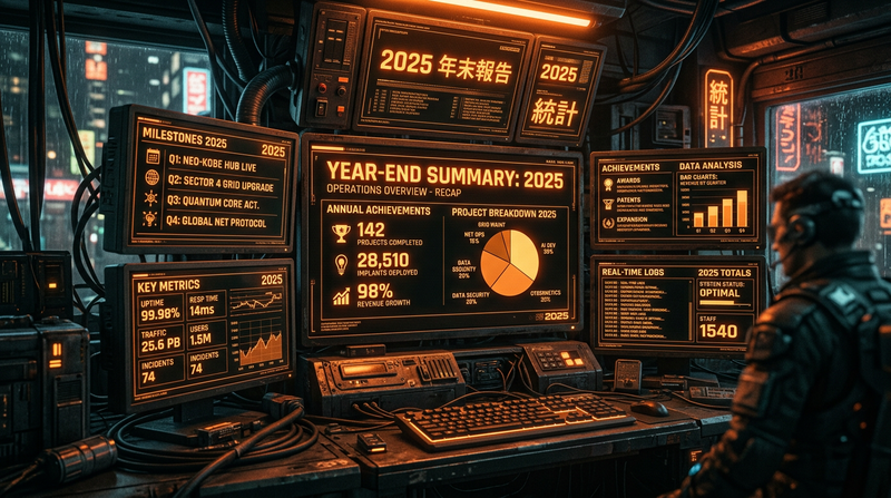DrugHub Market year-end 2025 statistics and summary