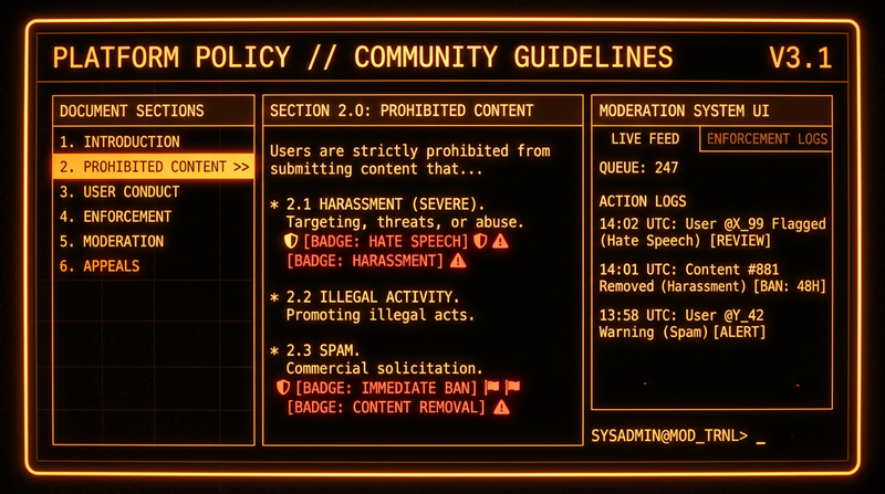DrugHub Market community guidelines and platform policies update